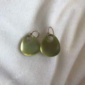Green Alexis Bittar earrings